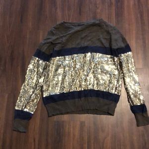 Sequined sweater